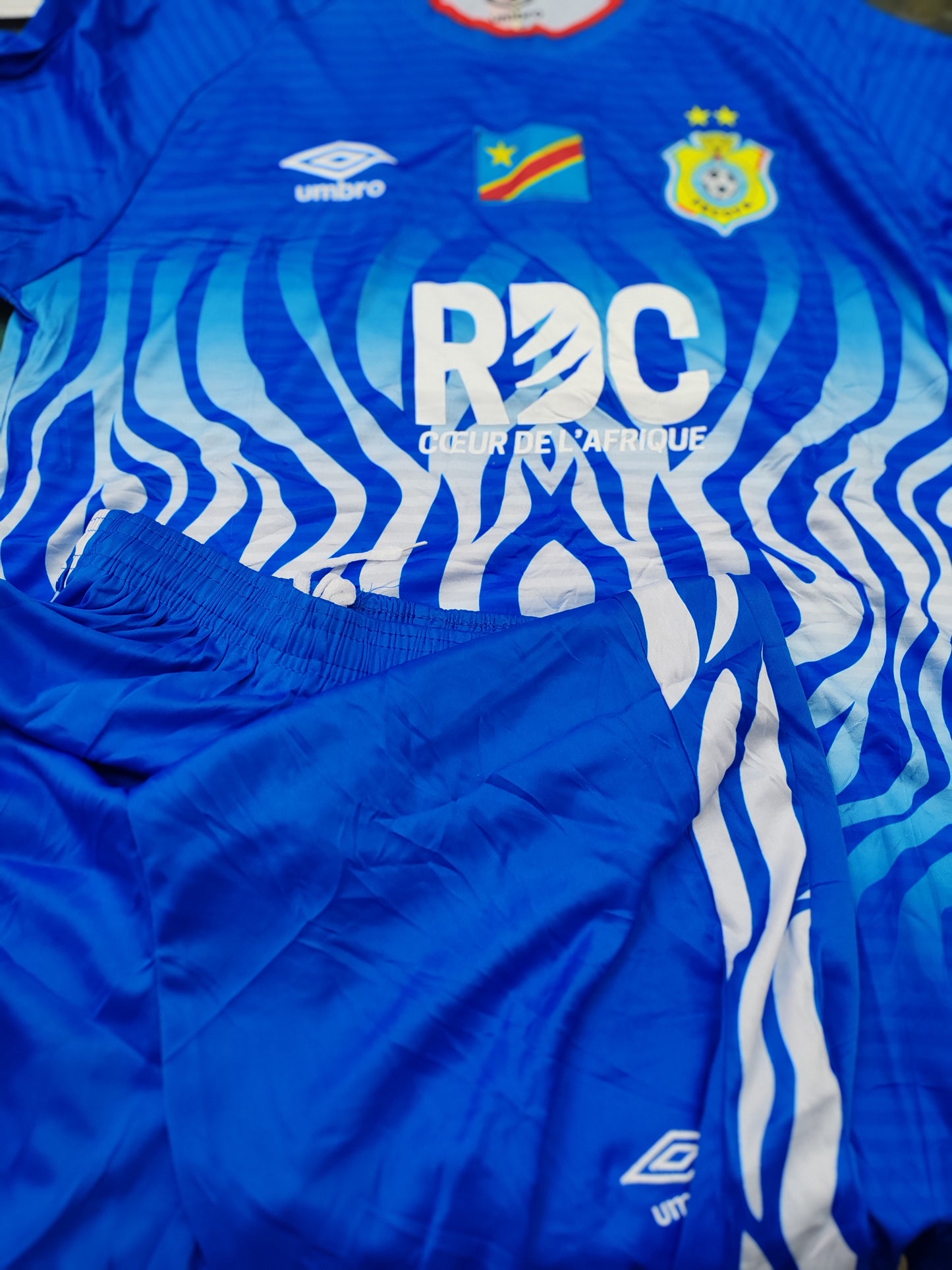 Ensemble maillot/short RDC bleu