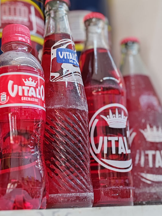 VITAL'O-Boisson gazeuse goût grenadine