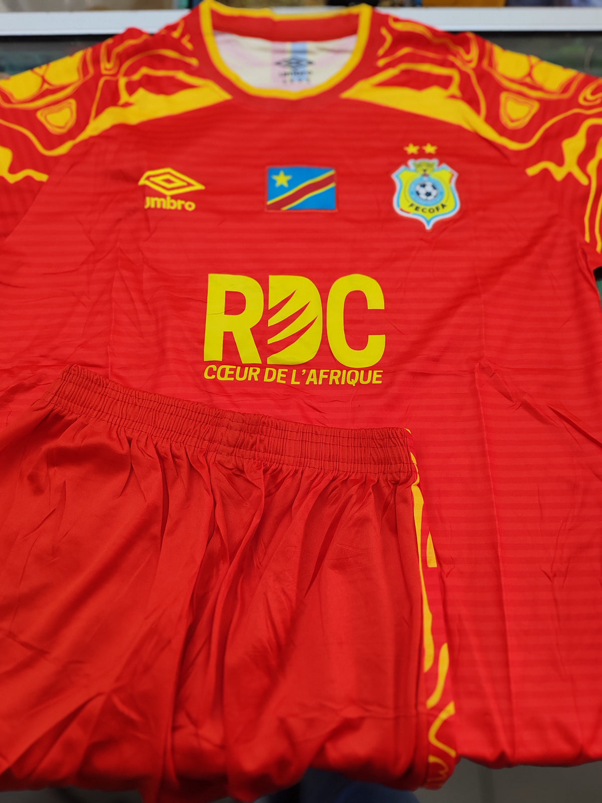 Ensemble maillot/short RDC rouge