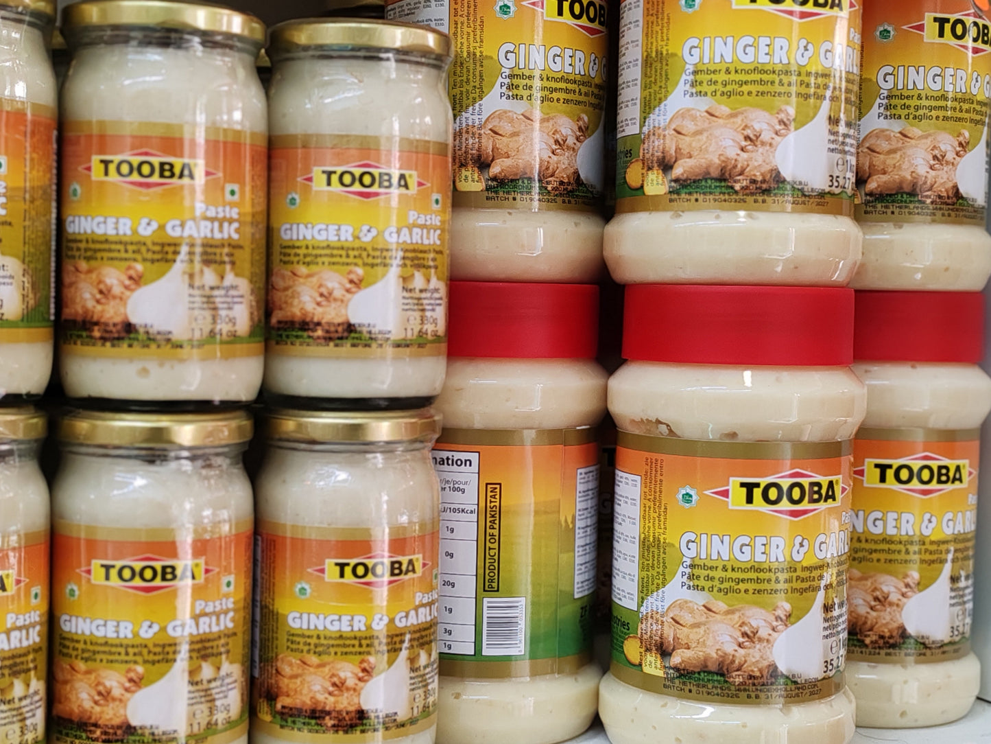 Pâte gingembre et ail - TOOBA