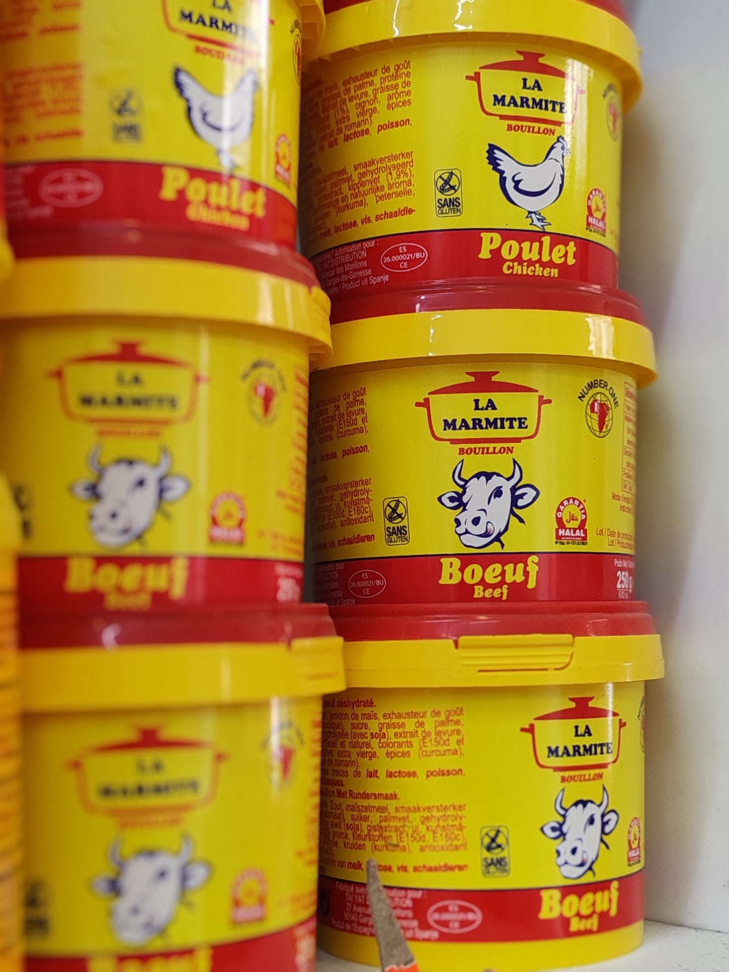 Bouillon boeuf / poulet  250g - La marmite