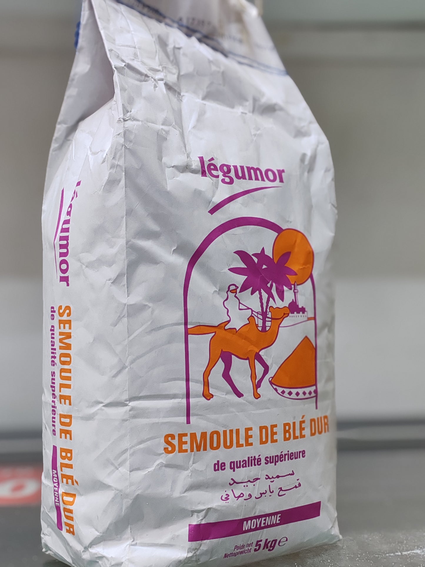 Semoule de blé-Légumor 5kg