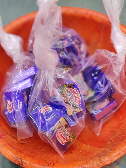 Cubes aromatiques ELENGI poisson-120 tablettes RDC